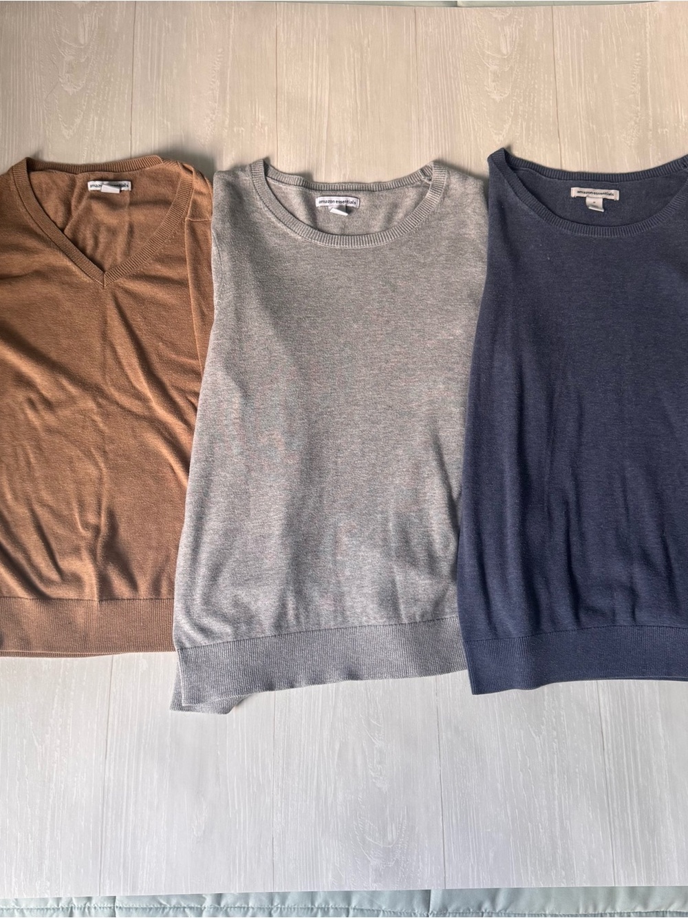 Women’s 3 pack Amazon essentials Sweater Crewneck - Classic Knit